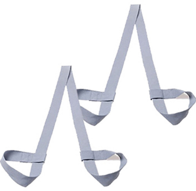 오늘의요가 매트 스트랩, 그레이, 2개