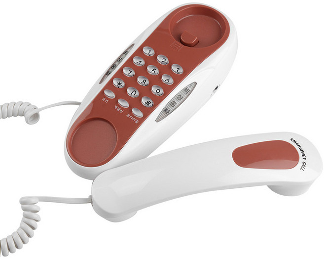 iTEK 벽걸이 유선 전화기, IK-710