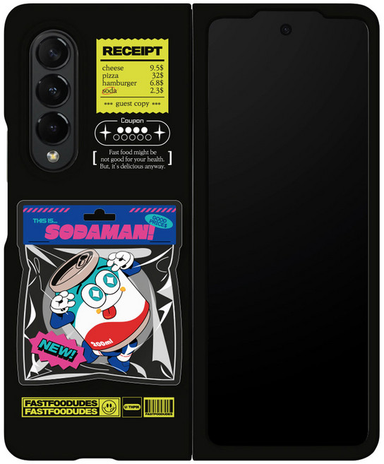 유스픽 디자인 스마트 톡톡 하드 휴대폰 케이스