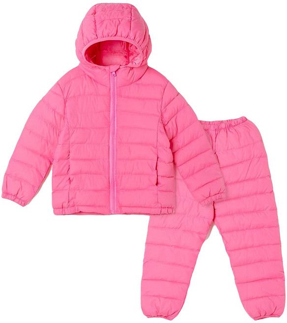 오즈키즈 아동용 에센셜라이트 패딩 스키복 상하의 세트