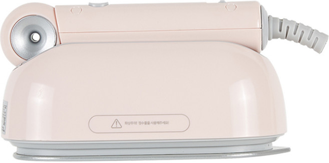 코맘스 2 IN 1 접이식 스팀 건식 멀티 다리미, 핑크, SI1015P