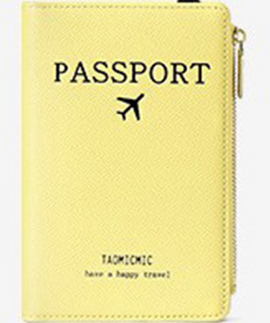 블루마켓 심플한 여권 케이스 카드지갑