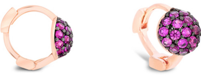 밀튼스텔리 여성용 실버 귀걸이 MSJ-SE180013RGPQ