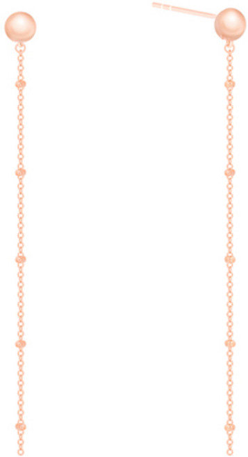 밀튼스텔리 여성용 실버 귀걸이 MSJ-SE180169RGWQ