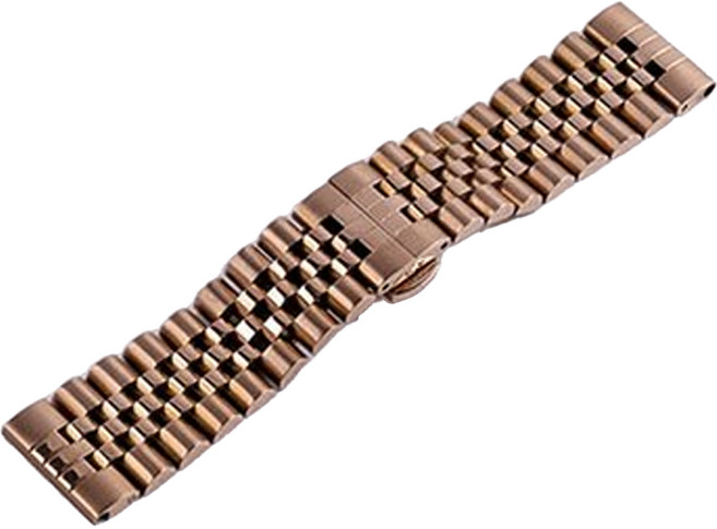 누아트 갤럭시워치 호환 쥬빌레 메탈 스트랩, 로즈골드