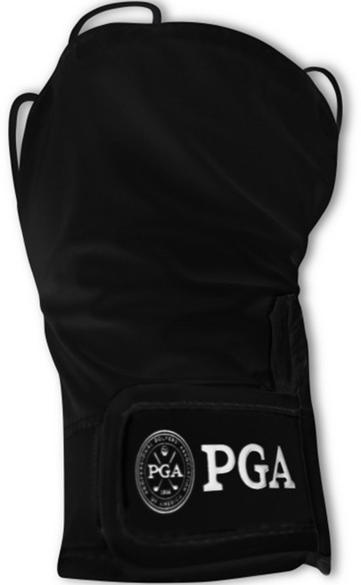 피지에이 남성용 고리형 벨크로 손목 토시, BLACK(PGA104LBK), 1개