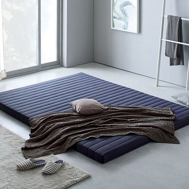 하포스 1단 마블텍스 토퍼 매트리스, 차콜, 50mm