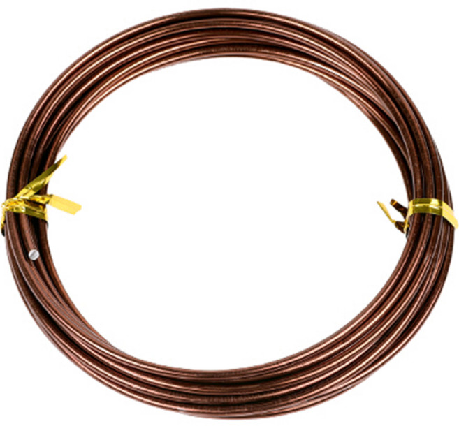 에나벨 연철 와이어 2.5mm, 30 브라운, 1개