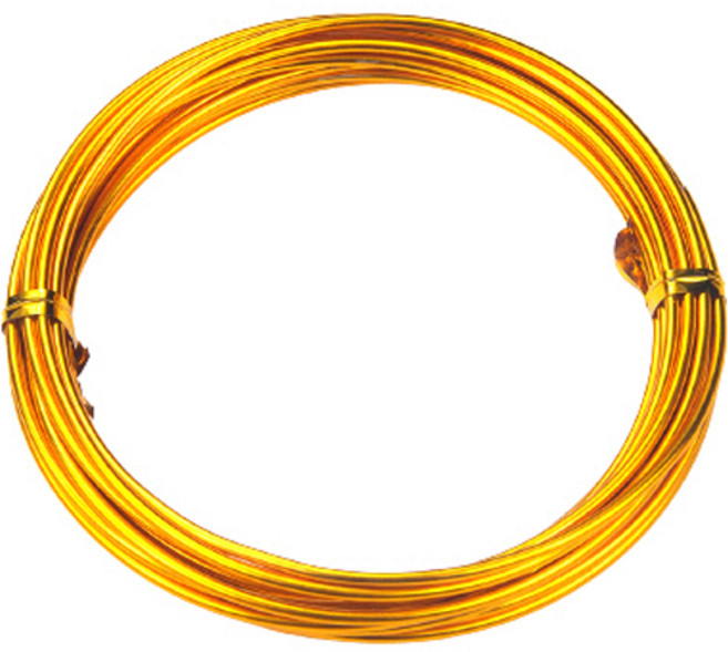 에나벨 연철 와이어 2mm, 07 골드 주황색, 1개