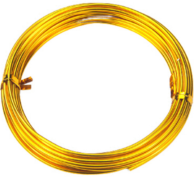 에나벨 연철 와이어 2mm, 06 골든 옐로우, 1개