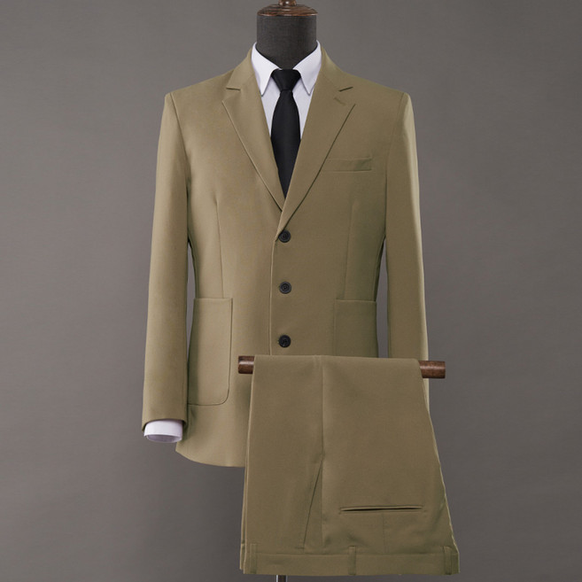 NSD 남성용 아웃포켓 쓰리버튼 정장자켓 + 바지 세트