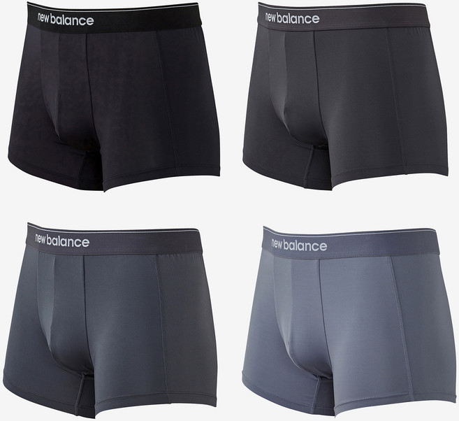 뉴발란스 남성용 시그니처 드로즈 4p