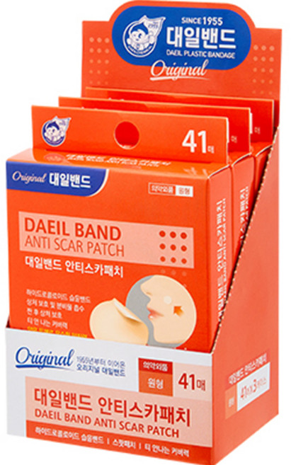 대일밴드 안티스카패치 혼합형 41p, 3개