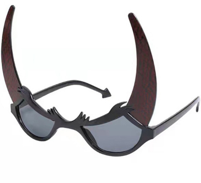 마켓감성 다양한 할로윈 파티 안경 악마, 혼합색상, 4개