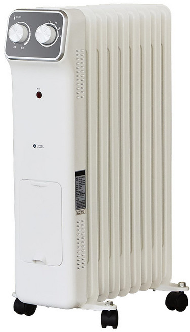 롯데알미늄 9핀 전기 라디에이터, LAT-900