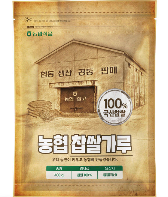 농협식품 농협 찹쌀가루, 1개, 400g