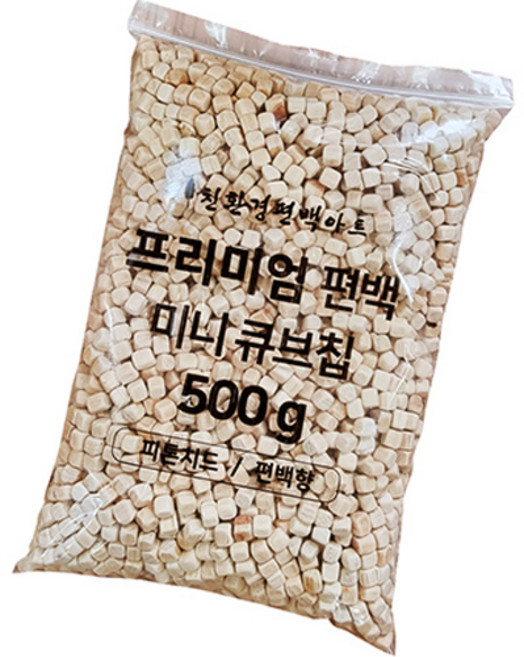 HINOKI ART 頂級扁柏木方塊粒 觸覺感官玩具 7~8mm, 500g, 1個