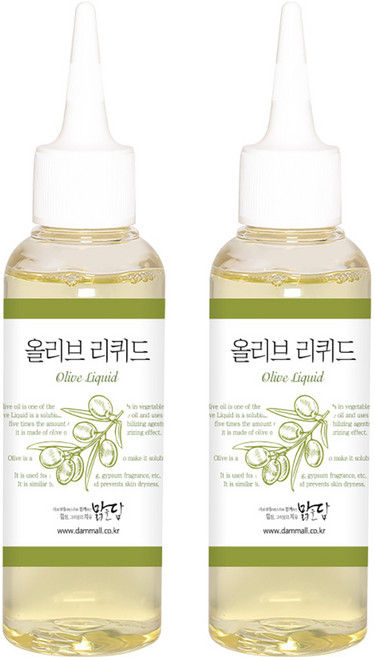 맑을담 올리브리퀴드, 100ml, 2개