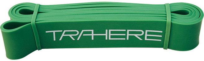 트라히어 RB 라텍스 홈트 근력운동 탄력 저항 풀업 턱걸이 풀업밴드, 그린, 1개