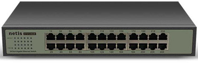 네티스 기가비트 스위칭허브 24포트, ST3124GM, 24개