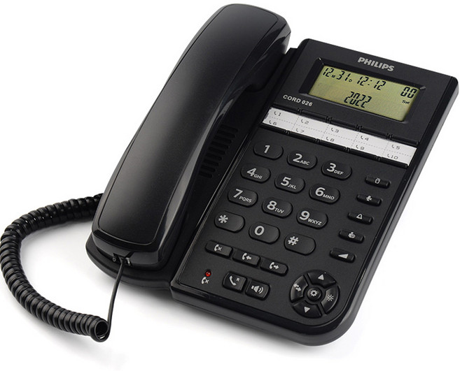 필립스 발신자표시 유선전화기, CRD600