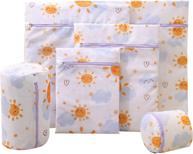 쏘앤영 구름 프린트 세탁망 6종 세트, 1세트