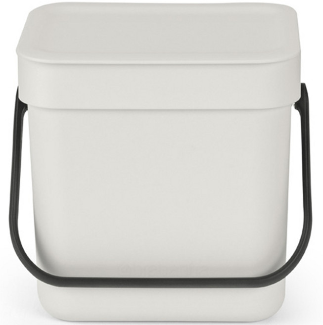 브라반티아 분리 휴지통 3L, 라이트그레이