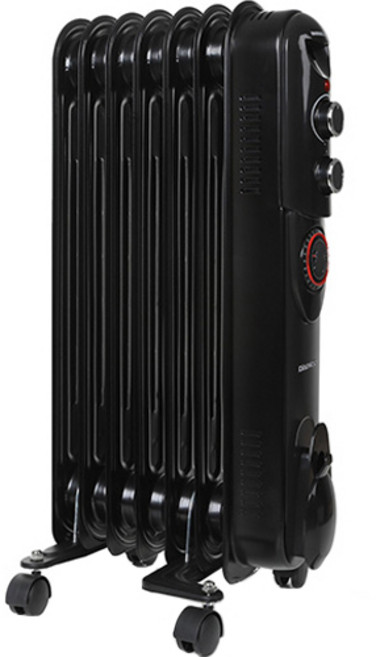 대우 타이머장착 프리미엄 7핀 라디에이터 블랙, DEH-SR007