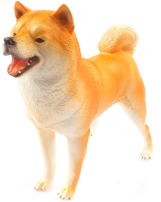 시바견 강아지 피규어 CBT113748, 1개