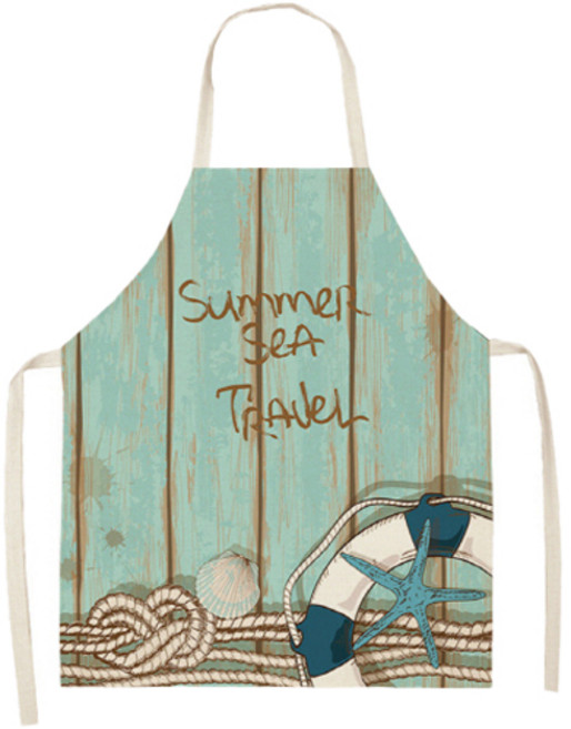 불가사리 미술 앞치마, 7
