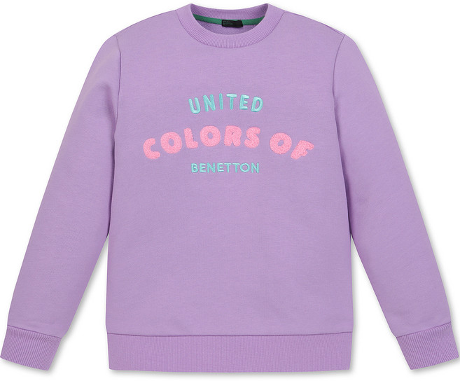 베네통키즈 아동용 컬러 부클 맨투맨 QAMTP1241