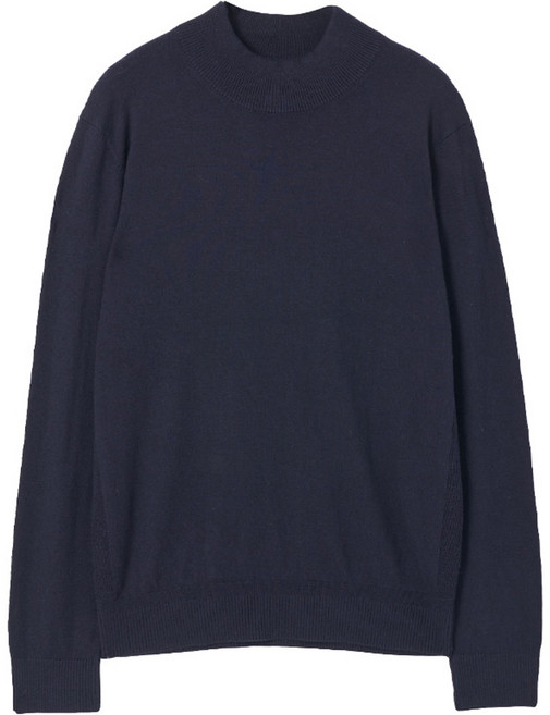 킨록 남성용 캐시미어 반터틀넥 긴팔 니트