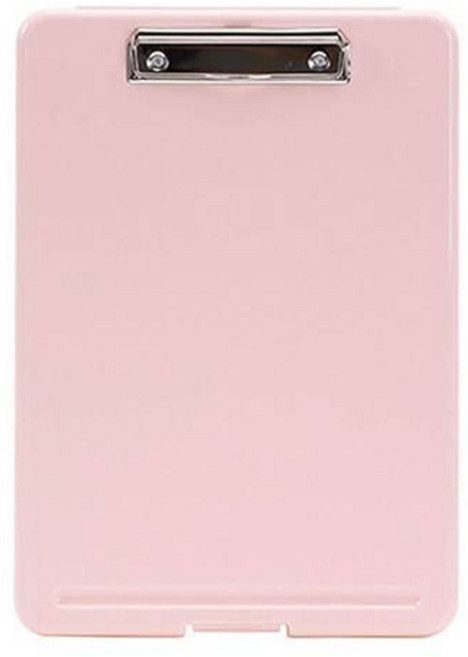 브라이트랩 A4 클립보드 파일케이스 세로형, 1개, 핑크