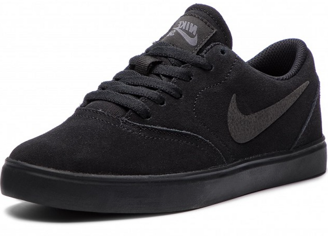 NIKE 耐吉 女款SB Check Suede GS運動鞋 AR0132-001