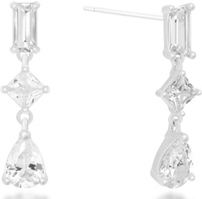 밀튼스텔리 여성용 14K GOLD PIN 실버귀걸이 MSJ-SE14K80009WGWQ