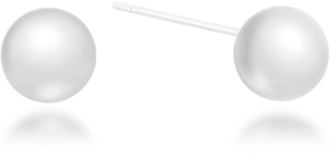 밀튼스텔리 여성용 14K GOLD PIN 실버귀걸이 MSJ-SE14K80004WGWQ