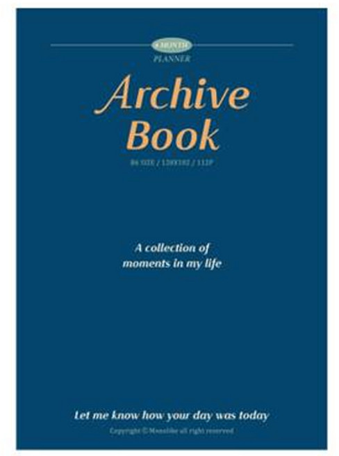 모노라이크 아카이브 6개월 다이어리, 02Indigo, 1개