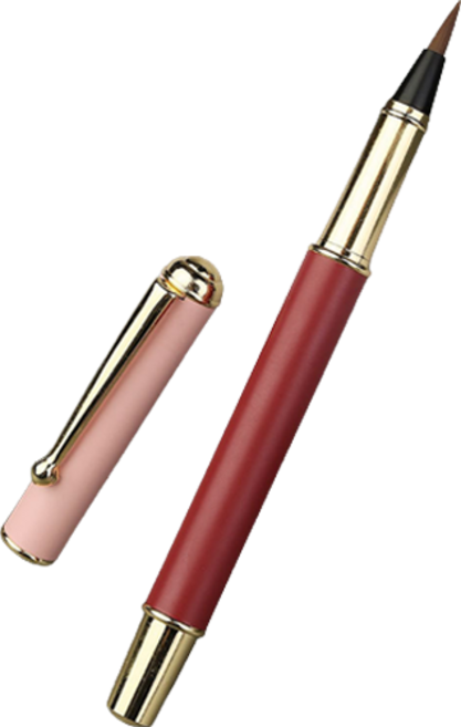 다사바바 고급헤드 소프트 팬붓, 크림슨, 1개