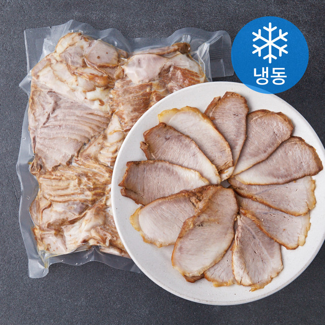 토자연 국밥 고명용 제주 후지 슬라이스 (냉동), 1개, 600g