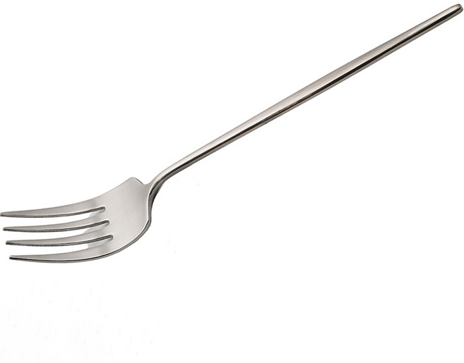 테이블아트 아벨라 네발포크 스텐304, 무광실버, 1개