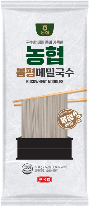 농협 봉평메밀국수, 1개, 500g