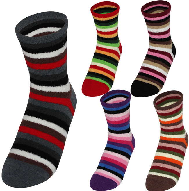 비버리힐스폴로클럽 여성용 보온 탁텔 캐릭터 수면양말 5켤레 세트