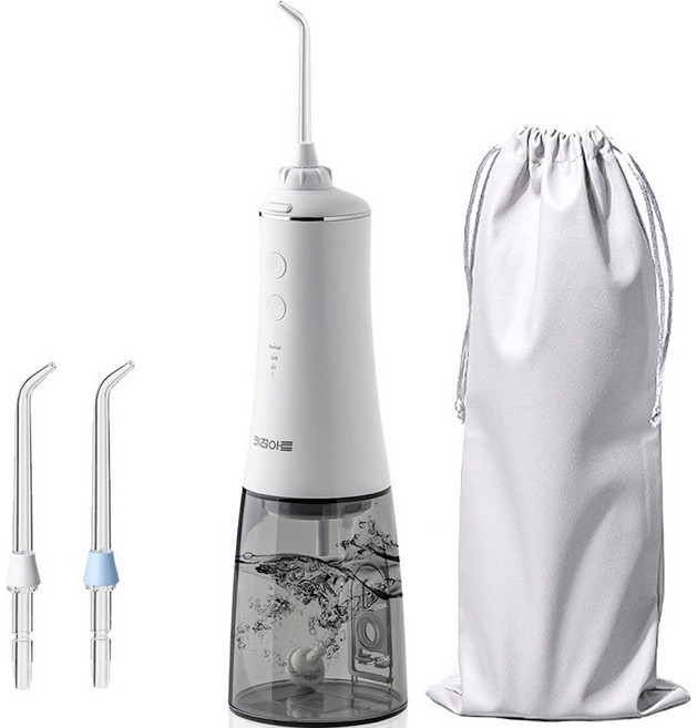 키친아트 렉스 무선 휴대용 물치실 구강세정기 2000mAh, KP-C51