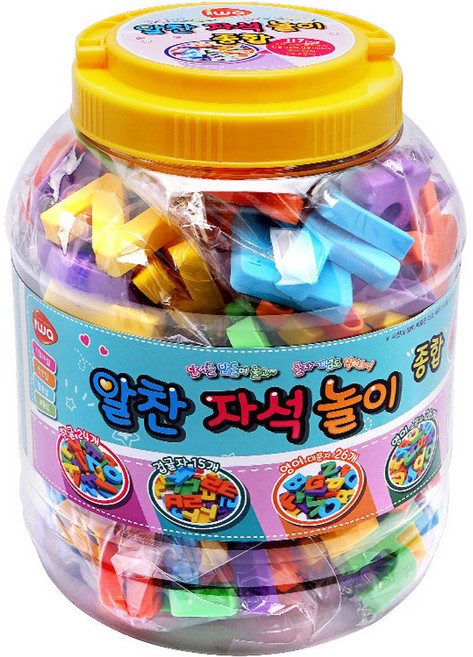 비앤씨 알찬 자석놀이 퍼즐 종합 세트, 117피스, 1세트