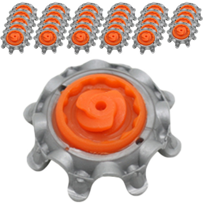 골프슈즈 스파이크 슬림 트리락형, 혼합색상, 30개