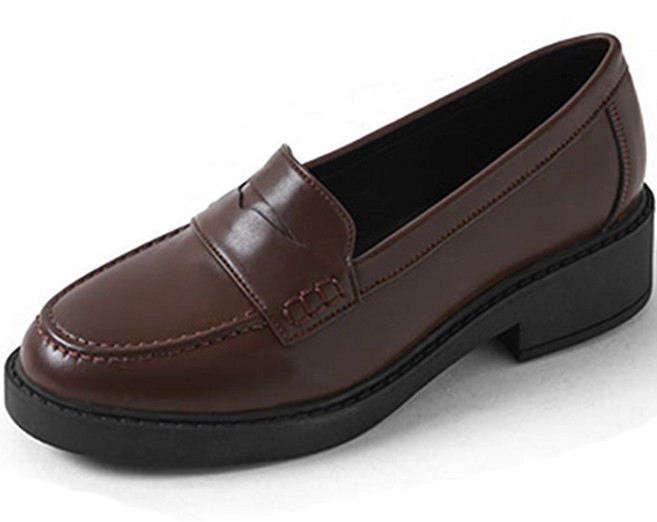 착한구두 여성용 샌더슨 페니 레더 로퍼 LFLTR3e851