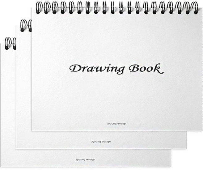 투영디자인 드로잉북 화이트, B5, 3개