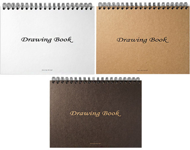 투영디자인 드로잉북 3종 세트, B5, 1세트