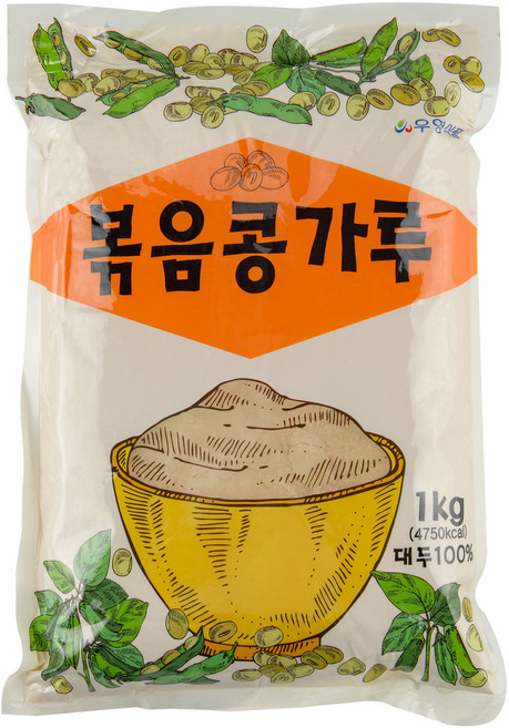 우영 볶음콩가루, 1kg, 1개