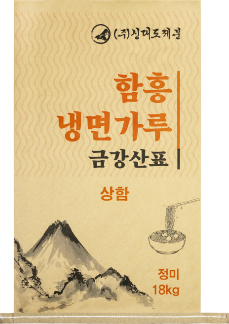신대도제분 함흥냉면가루 상함, 1개, 18kg